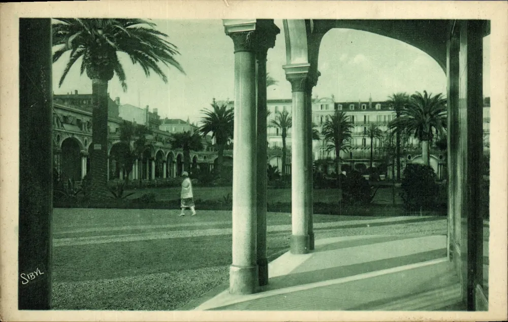 Cannes — Place des Palmiers — Sibyl, editor N°22 - Frente