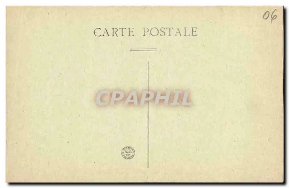 Cannes - Straße Felix-Faure und die Allées — Edition V. D. F., Cannes, Nr. 32 - Rückseite
