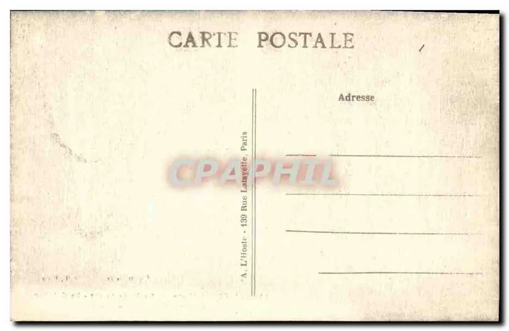 Lyons-la-Forêt (Eure) — Wald von Lyons — Le Catellier — Rundumkreuzung du Pain d'Epice - Rückseite