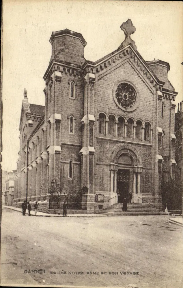 Garnes - Kirche Notre Dame de Bon Voyage — Garnes, unbekannter Verlag, Seriennummer nicht sichtbar - Vorderseite