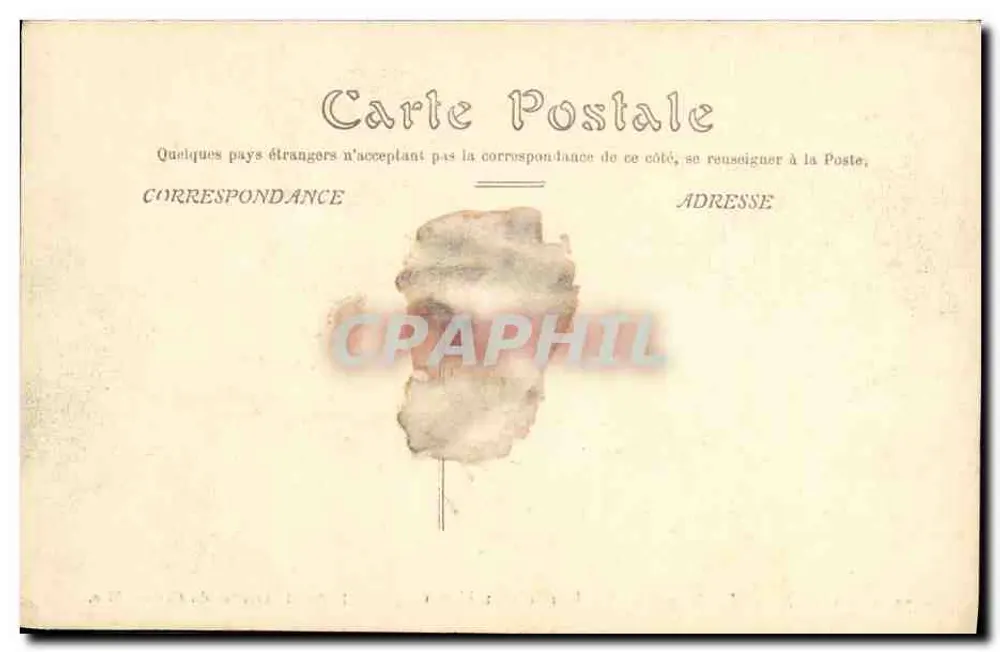 CANNES — La Napoule. Die Schaukelsteine. — L. Nodel, Arcades du Casino, Nice. - Rückseite