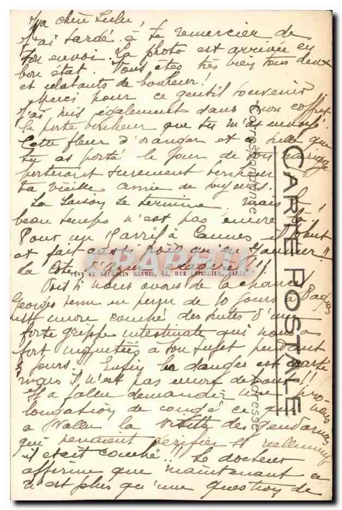 Cannes - O Porto — LL, n° 58 - Verso