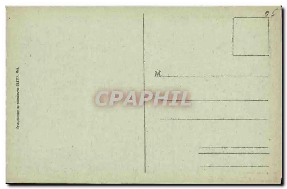 NICE — Uitzicht genomen tussen de Bloemen — Uitgave Gilletta, n° 142 - Achterkant
