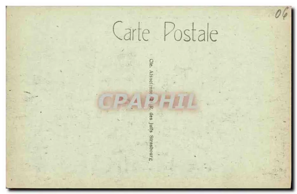 Nice - Das Hotel Ruhl und die Promenade des Anglais — CAP. - Rückseite