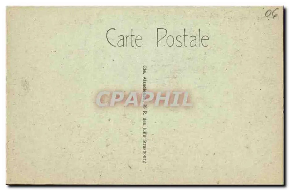 Nice - A Cachoeira do Castelo — CAP. — N° 117 - Verso