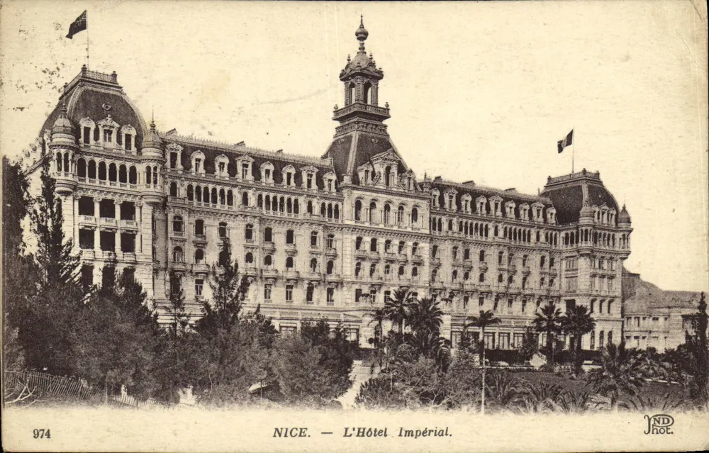 NICE — O Hotel Imperial — JND Fot. - Frente