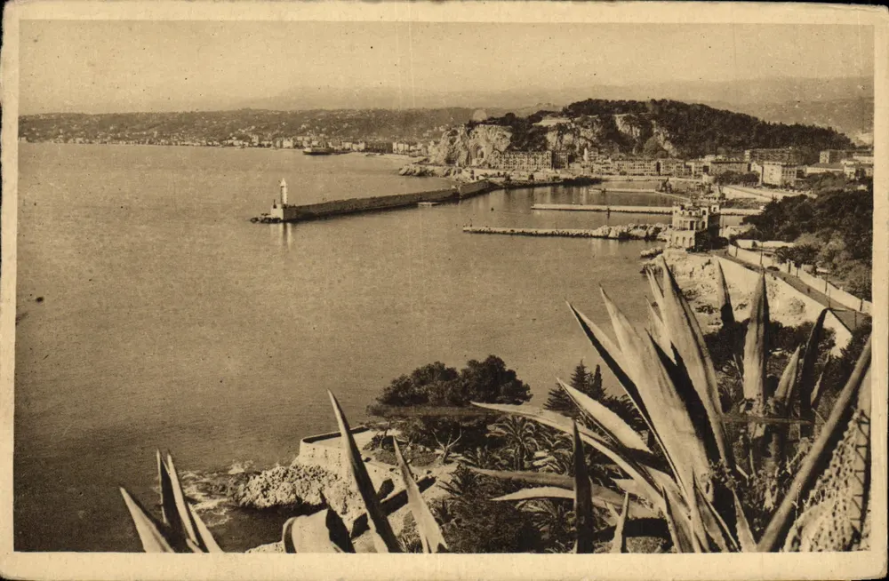 Ogólny widok Côte d'Azur — Nice (Alpes-Maritimes) — Wydawnictwo Art Yvon, Paryż - Awers