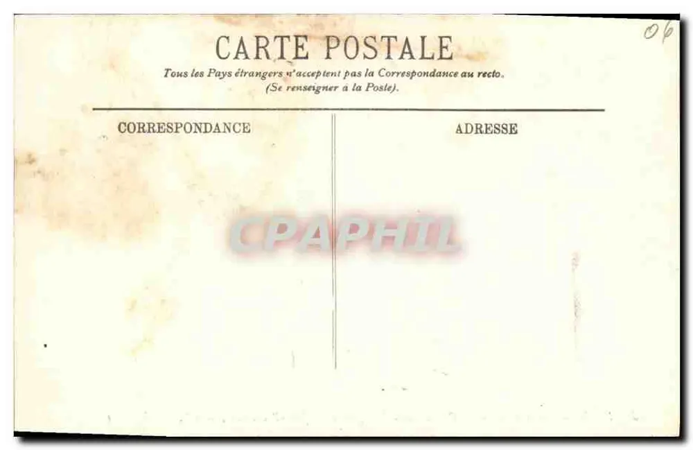 Nice — Allgemeiner Blick auf die Promenade des Anglais und die Jetée-Promenade — LL. n°36 - Rückseite