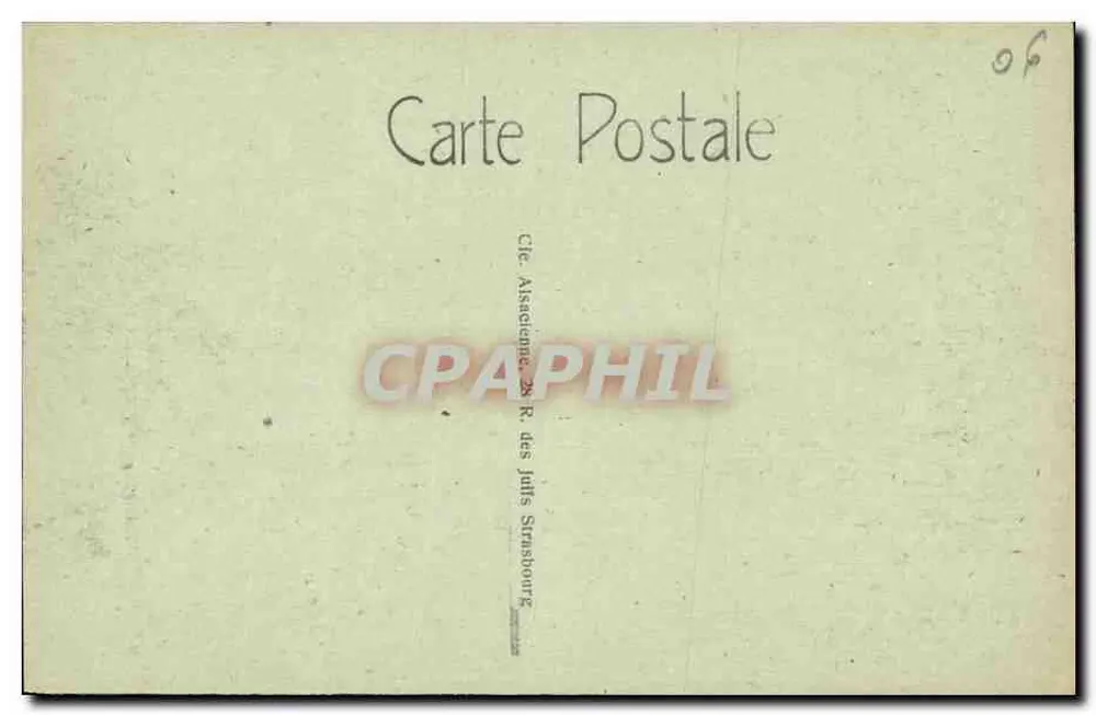 Nice - Quai der Vereinigten Staaten und die Ponchettes — Verlag CAP, Nr. 80 - Rückseite