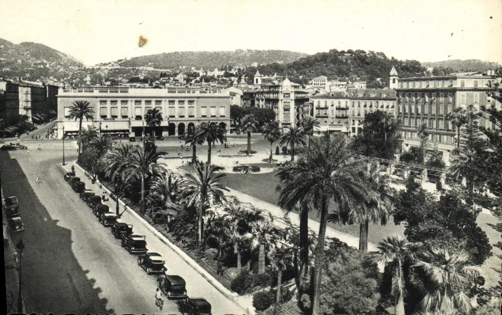 Nice - Casino Municipal e Jardins Albert — L. Gilletta & Cie, Editores Fotógrafos, Nice - Frente