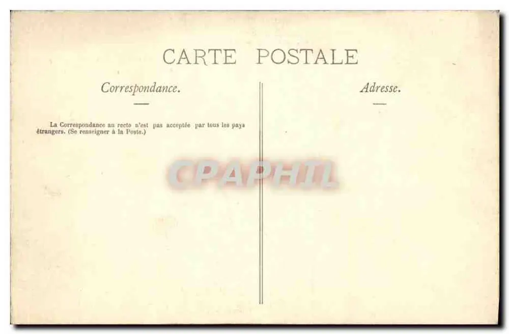 Die Côte d'Azur — Nice, Villefranche, Der kleine Tunnel (La Malaribla) — Verlag nicht sichtbar, Seriennummer 134 - Rückseite