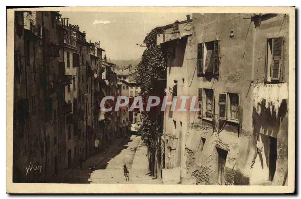 A Velha Cidade — NICE (Alpes-Maritimes) — Éditions d'Art YVG, Paris - Frente