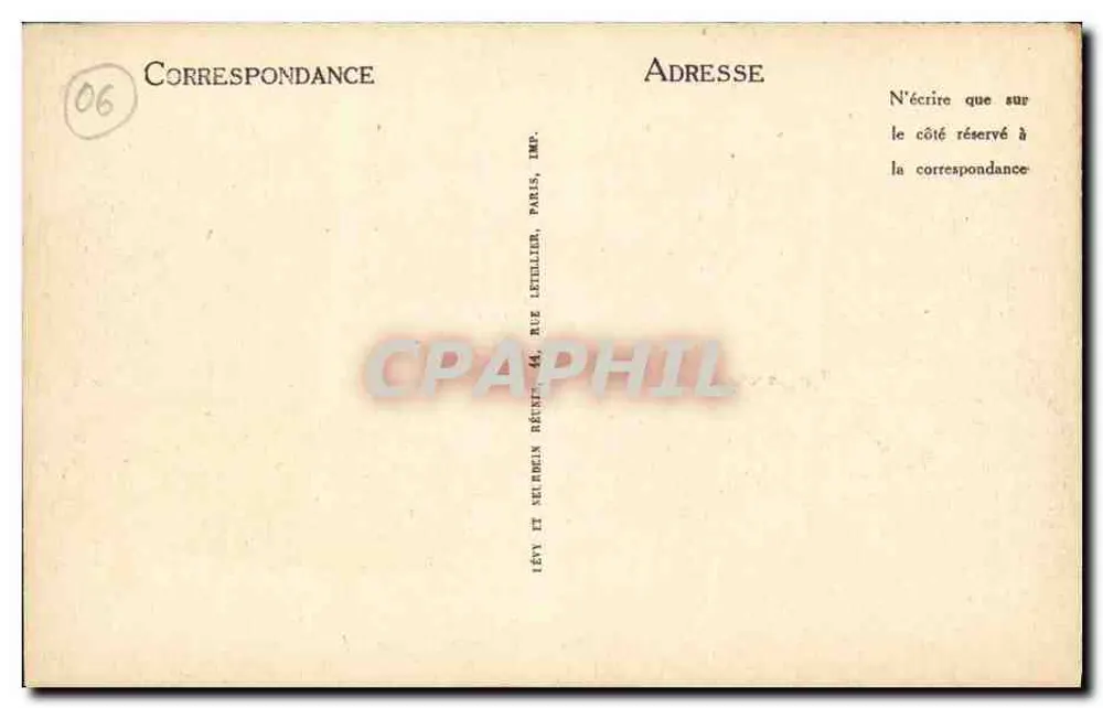 Nice — Die Promenade des Anglais und die Hotels — LL - Rückseite