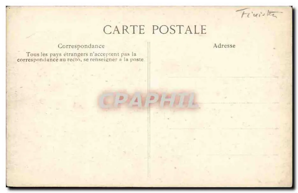 Ansicht von Quimperlé au Pouldu an der Laita — Schloss Bothané — Bretagne 2247 - Rückseite