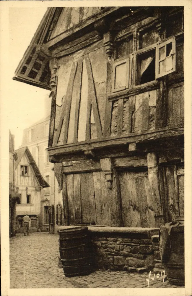 Quimperlé (Finistère) — Velha Casa — Les Éditions d'Art Français - Frente