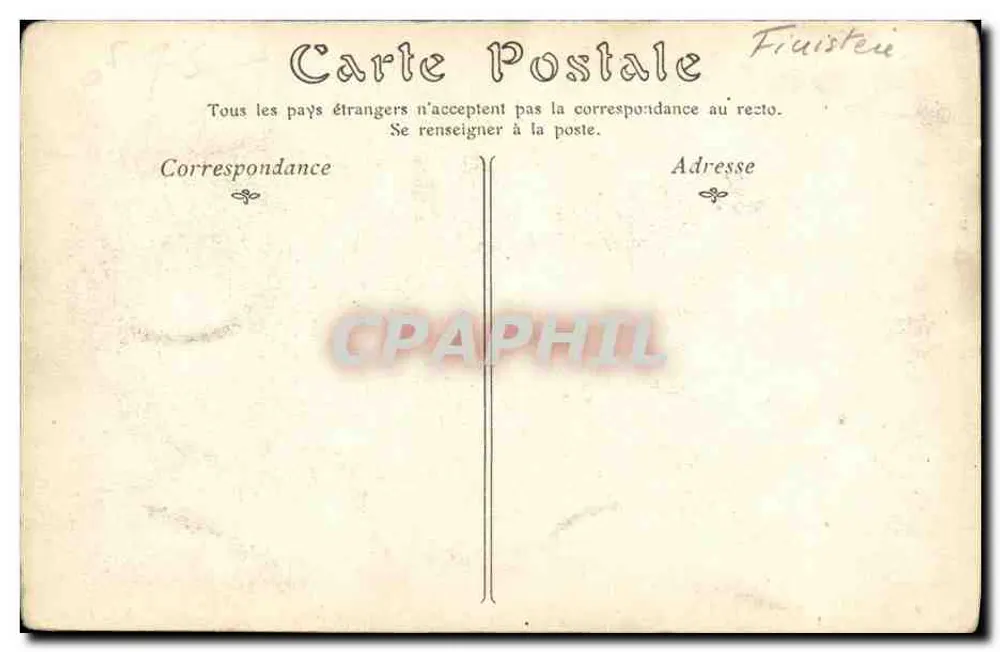 Saint-Pol-de-Léon — Innenansicht der Chapelle du Creisker — ND. Phot. - Rückseite