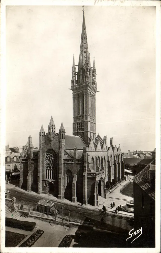 Saint-Pol-de-Léon — Kapelle Kreizker, 14. Jahrhundert — G. Artaud, Verlag von la Clore - Vorderseite
