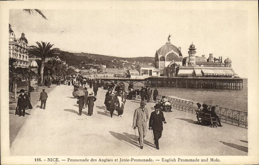 Nice — Promenade des Anglais und Jetée-Promenade — n° 116 - Vorderseite