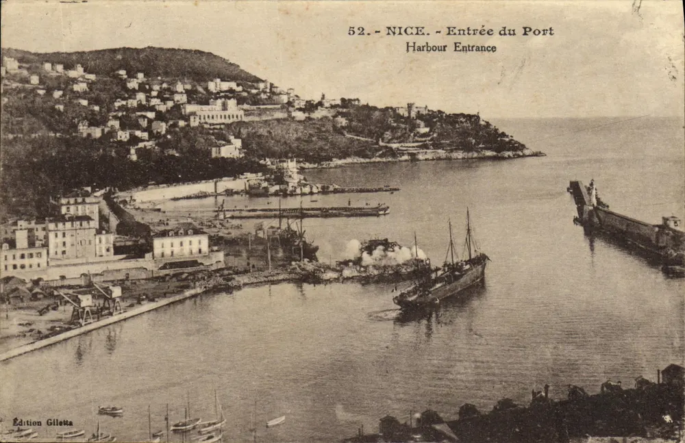 Nice - Entrada do Porto — Edição Gilletta, n° 52 - Frente