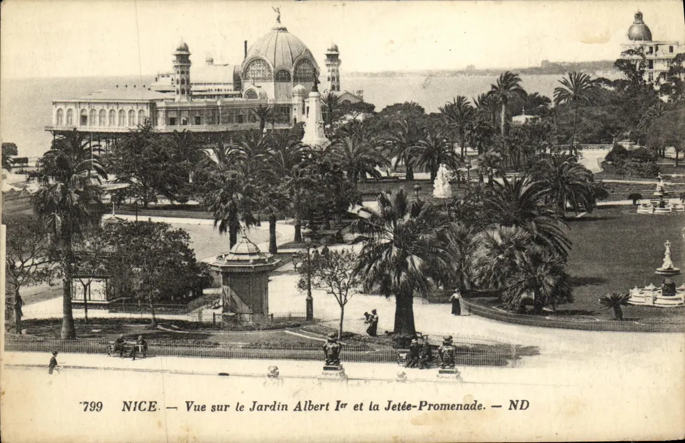 Nice — Ansicht des Jardins Albert Ier und der Jetée-Promenade — ND — n°799 - Vorderseite