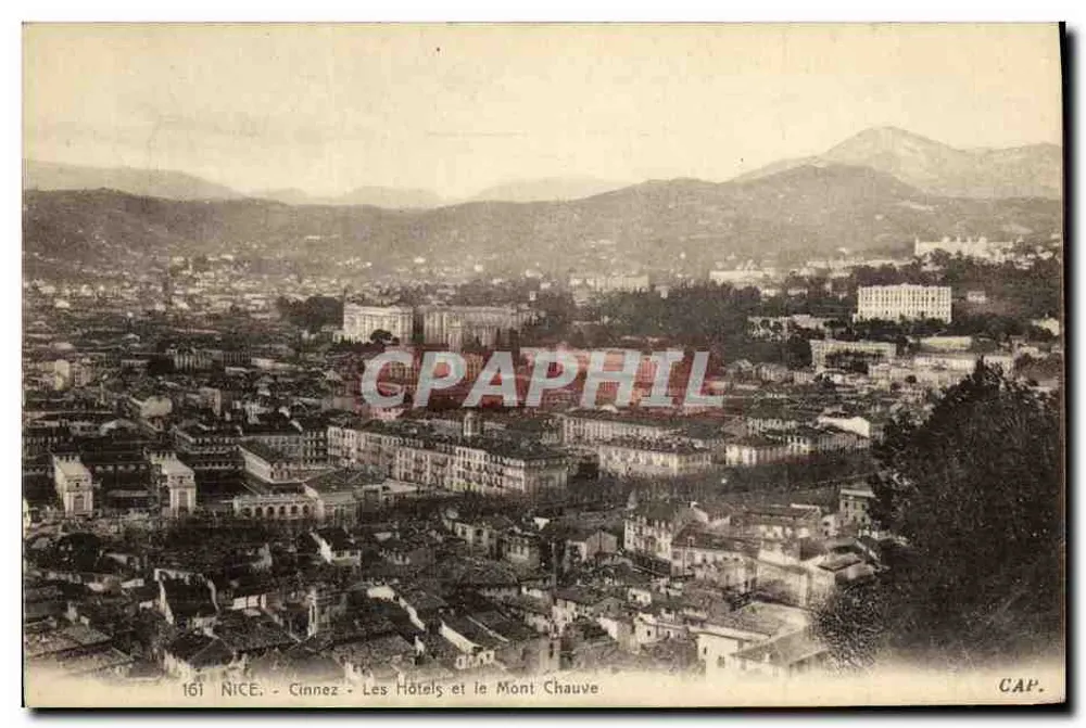 Nice - Cinnez - Die Hotels und der Glatte Berg — CAP. - Vorderseite