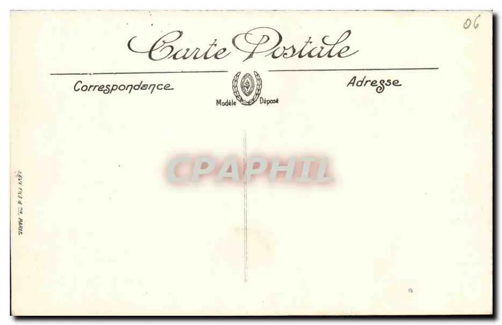 Nice — Das Palais der Mole und die Promenade des Anglais — LL. Selecta - Rückseite
