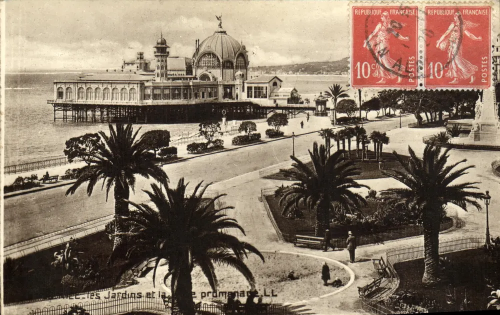 Boulogne-sur-Mer — Jardins e a Promenade — LL - Frente