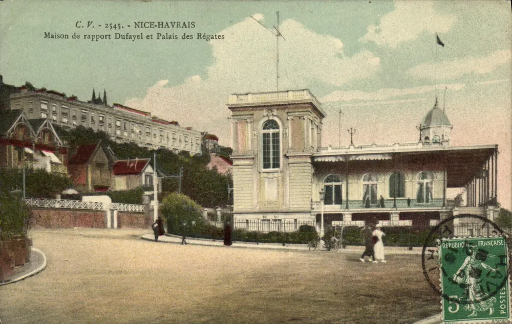 Nice-Havrais — Haus Dufayel und Palast der Regatten — C.V. 2545 - Vorderseite