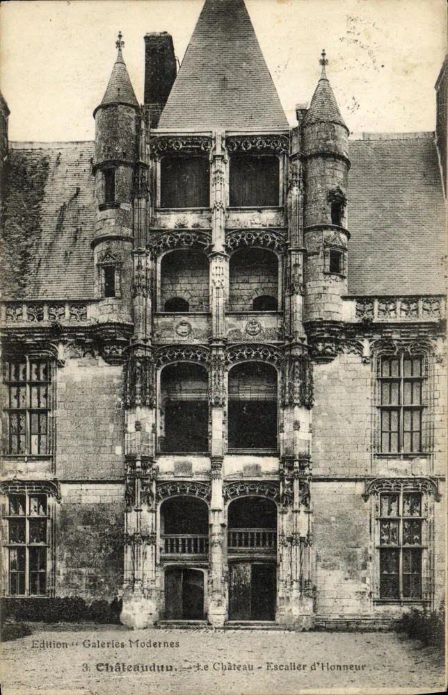 Castelo de Honra — Escada de Honra — Edição Galeries Modernes, n°3 - Frente
