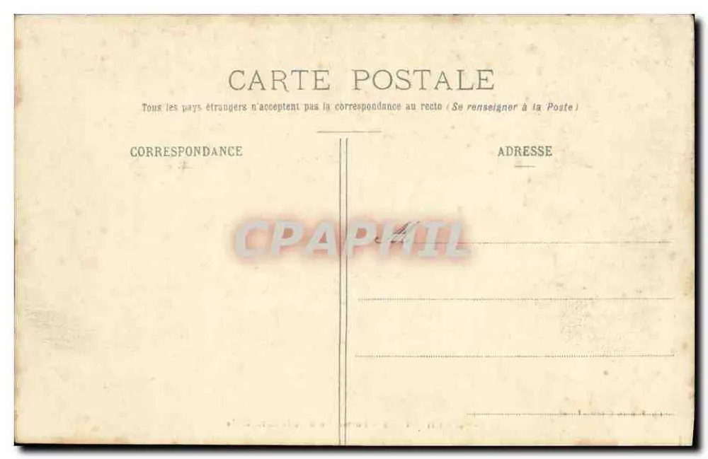 Chartres - Nordportal der Kathedrale — Ch. Poucault, Verlag, Dreux, Nr. 79 - Rückseite