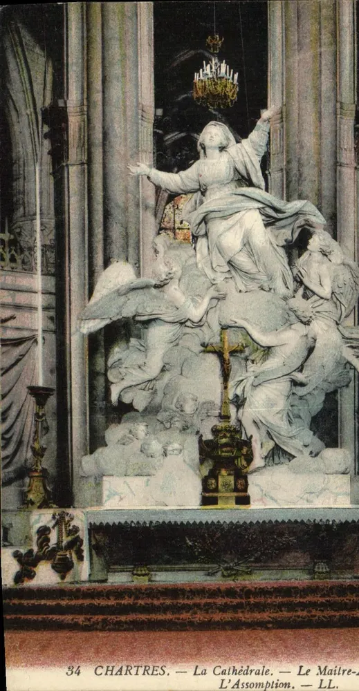 Chartres — A Catedral — A Assunção — LL - Frente
