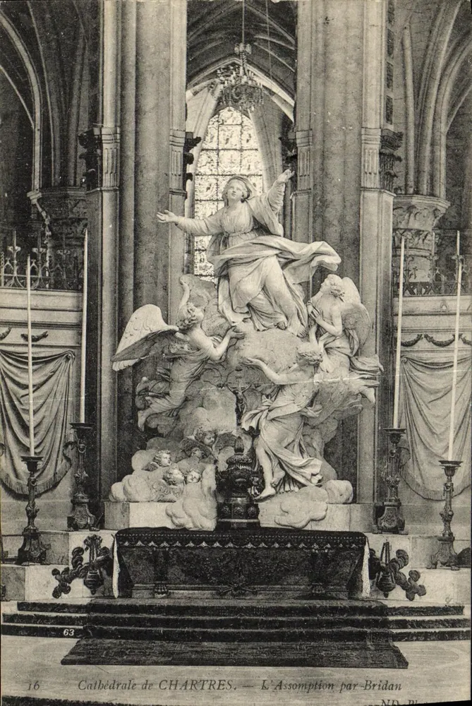 Catedral de CHARTRES — A Assunção por Bridan - Frente