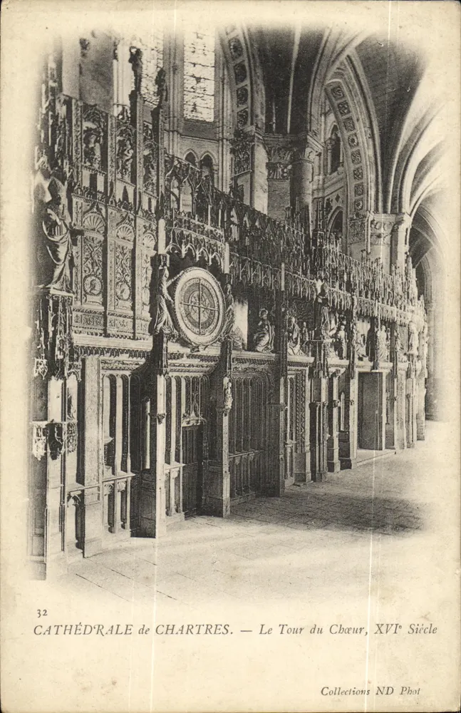 Cathédrale de Chartres — Le Tour du Chœur, XVIe Siècle — Collections ND Phot - Vorderseite