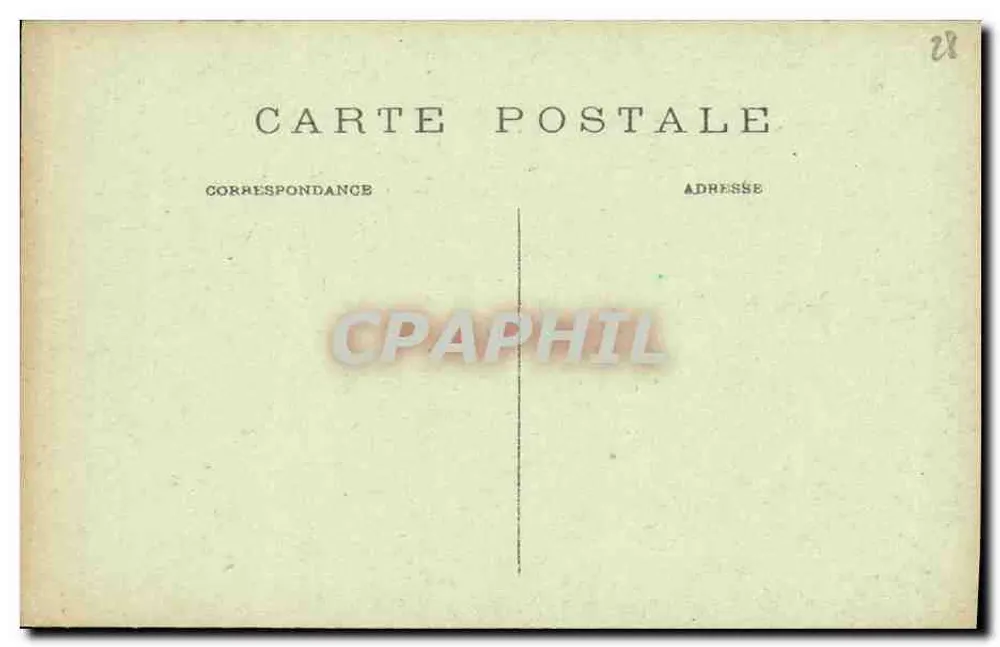 Freunde Jobs — Nordportal — Kathedrale von Chartres — Ét. Houvet, n°32 - Rückseite