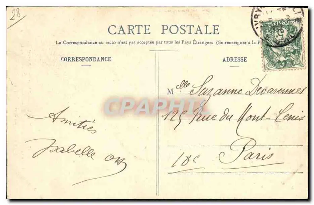 Capela do Castelo de Anet — 1548 a 1552 — Ch. Foucault, editor, Dreux - Verso