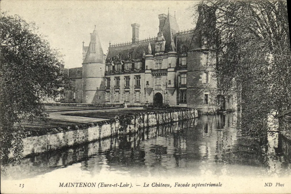 Maintenon (Eure-et-Loir) — O Castelo, Fazenda Setentrional — ND Phot - Frente