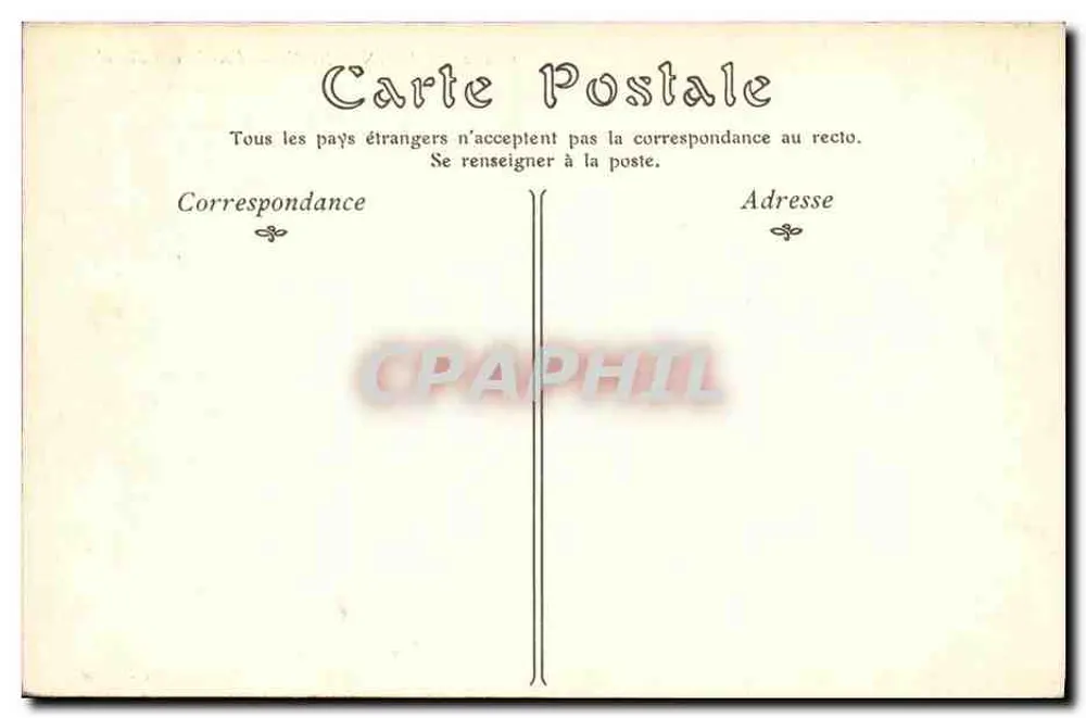Castelo de MAINTENON — Facha meridional - Verso