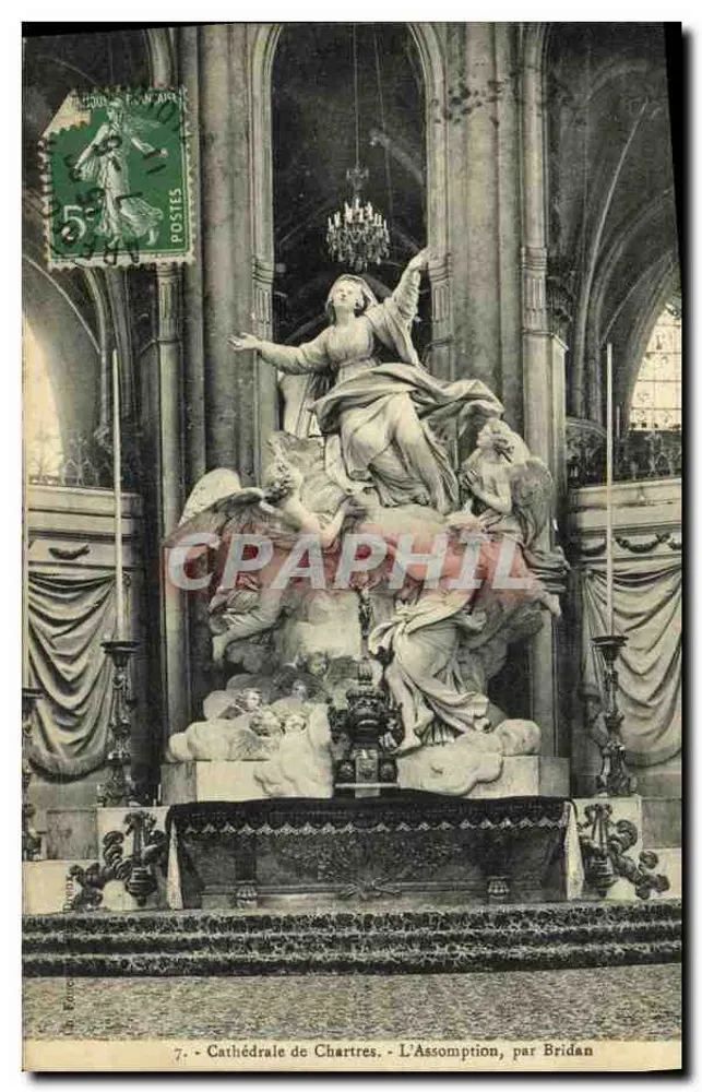 Catedral de Chartres - A Assunção, por Bridan - Frente