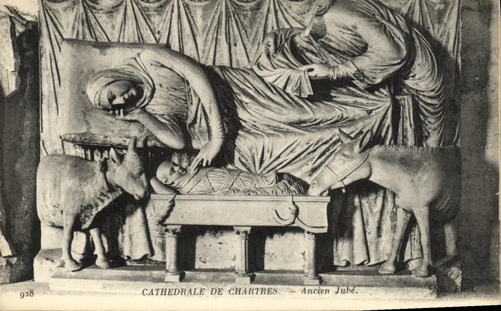 Catedral de Chartres — Antigo Jubé - Frente