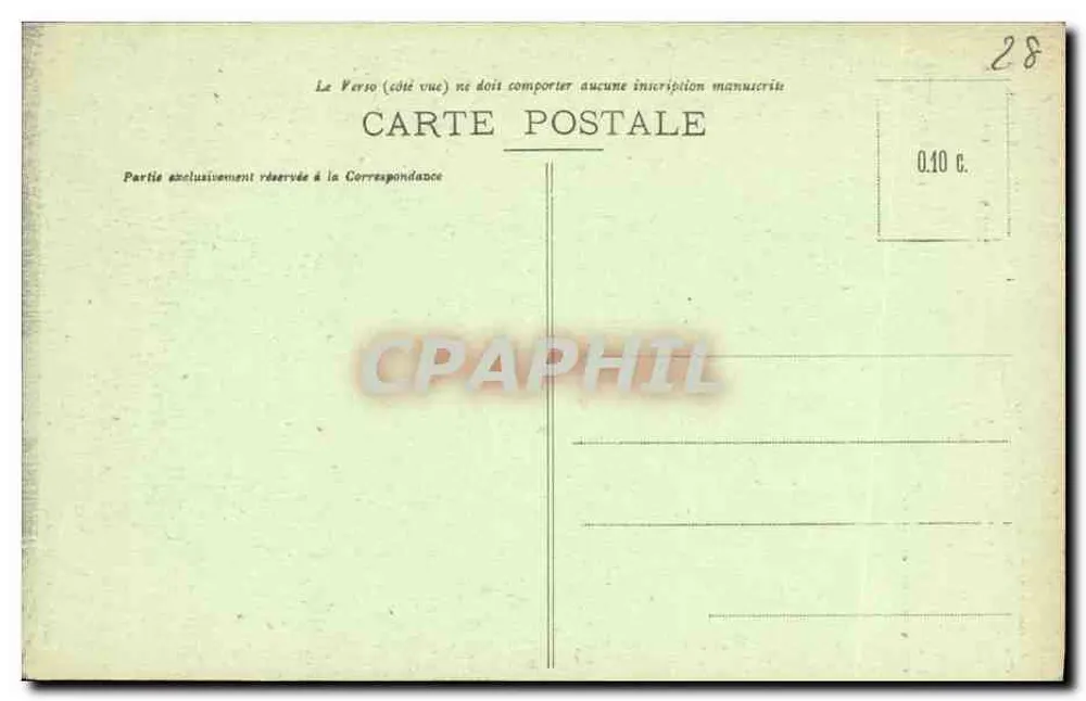 Chartres (E-et-L.) — Treppen der Königin Bertha — S. Foucault, Verlag - Rückseite