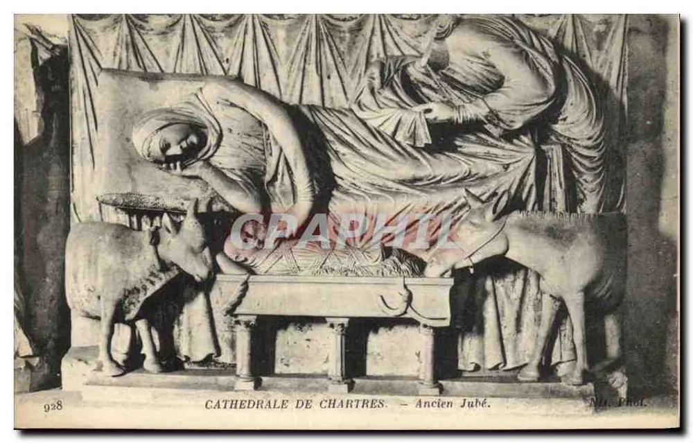 Catedral de Chartres — Antigo Jubé — N.M. ProL, n° 928 - Frente