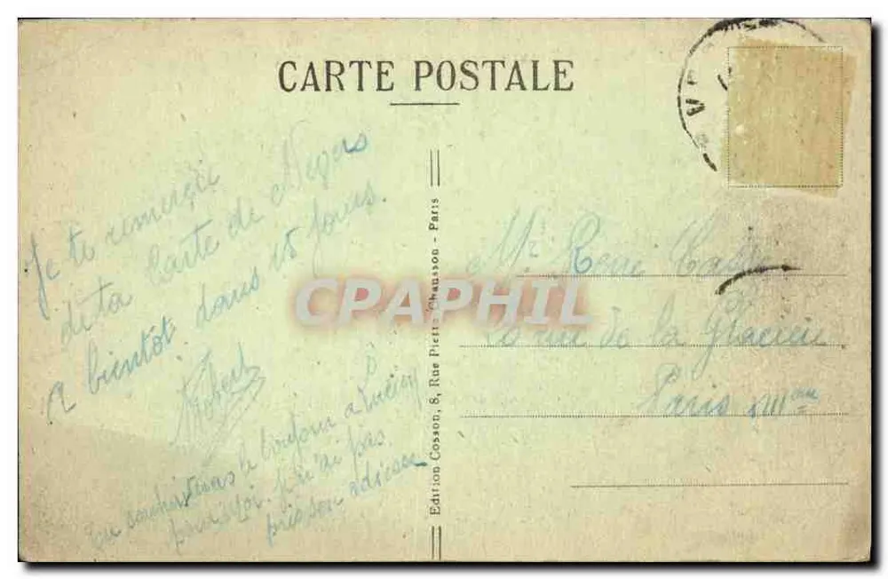 Vernon (Eure) — Panorama tirado de Vernonnet — C. M. - Verso