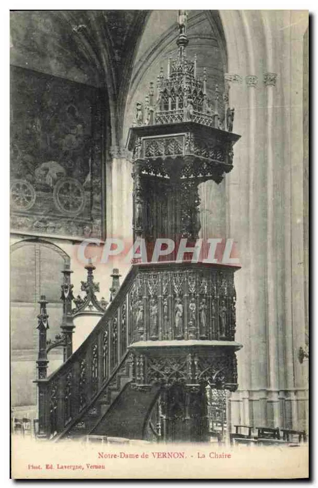 Notre-Dame van VERNON - De Kruk — Ed. Laverigne, Vernon - Voorkant