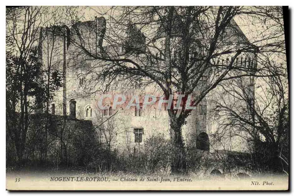 Nogent-le-Rotrou — Château de Saint-Jean, l'Entrée — ND. Phot. - Vorderseite