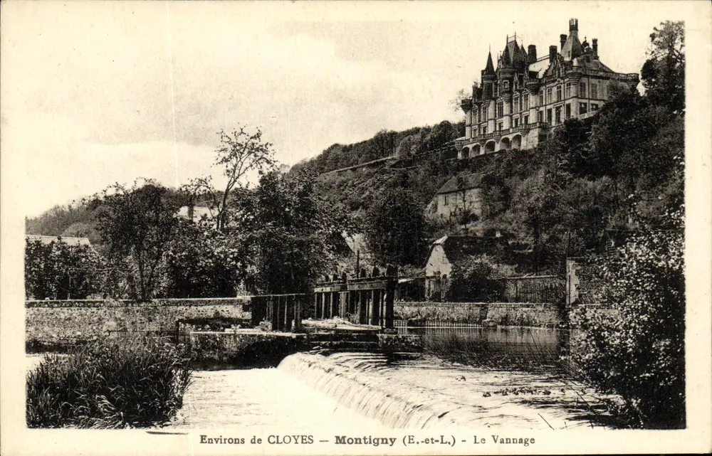 Umgebung von CLOYES — Montigny (E.-et-L.) — Le Vannage — Verlag E. Breth - Vorderseite