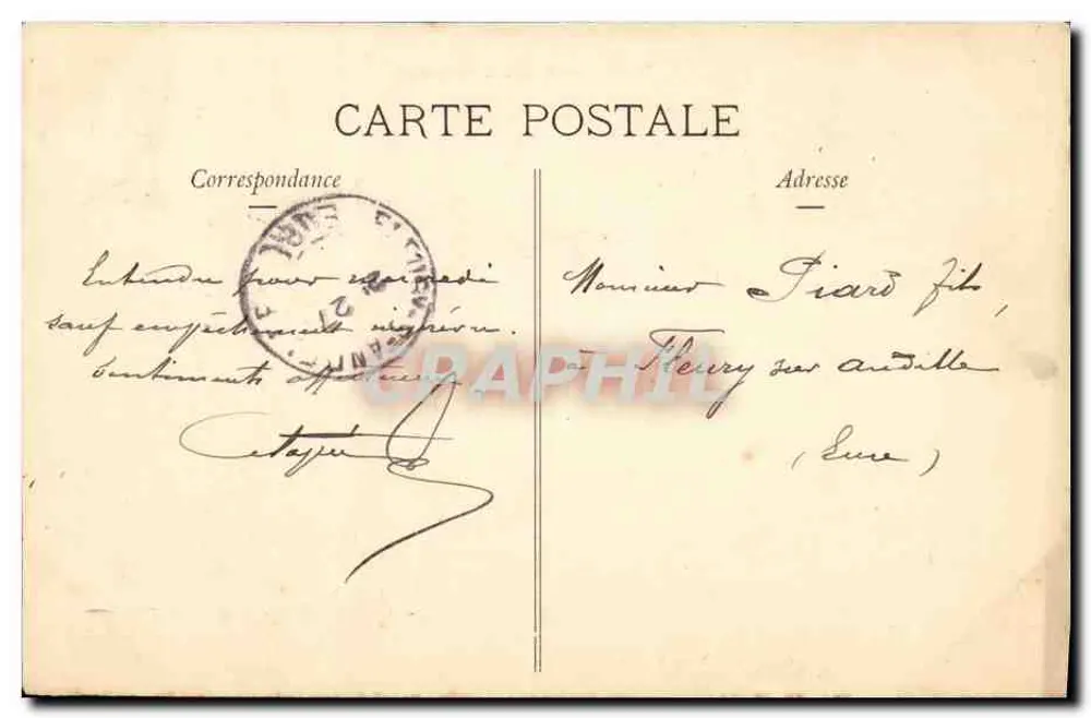 Vernon. — Entrada de Vernonnet. — Coleção P. D. - 23. - Verso