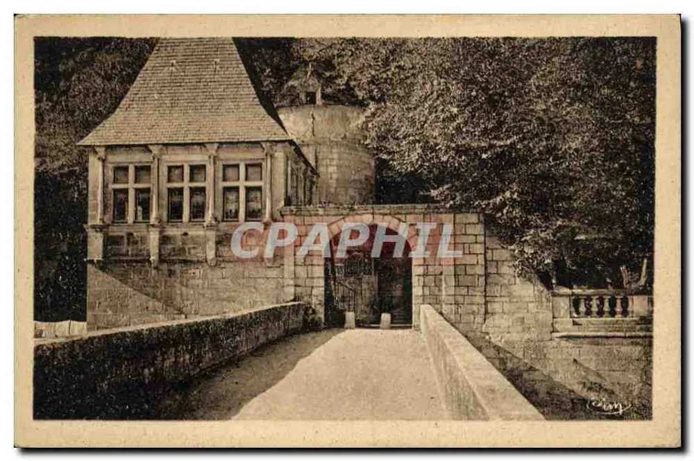 Der Pont Conde und das Renaissance-Pavillon — Brantôme (Dordogne) — Verlag Calm - Vorderseite