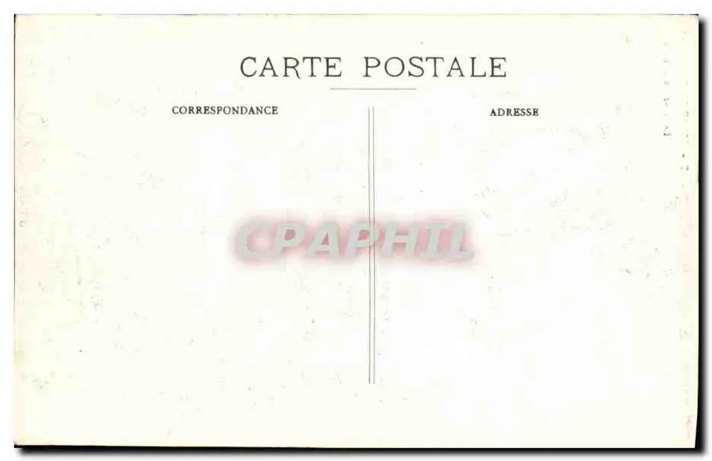 A Torre do Lobo — Crozant (Creuse) — editor não identificado, número de série 7 - Verso