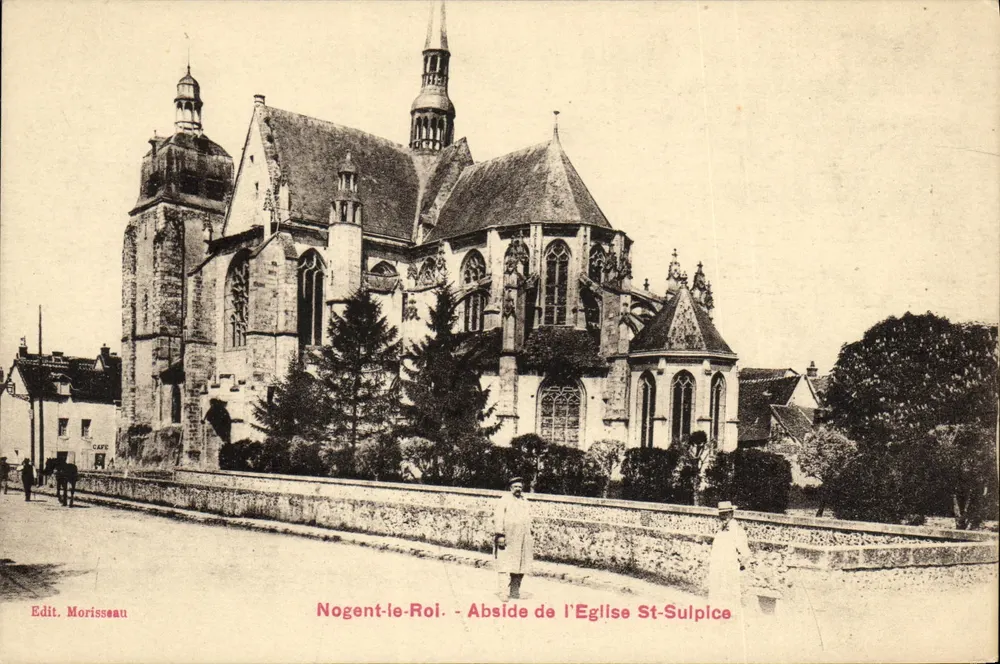 Nogent-le-Roi — Apse der Kirche Saint-Sulpice — Morisseau-Edition - Vorderseite