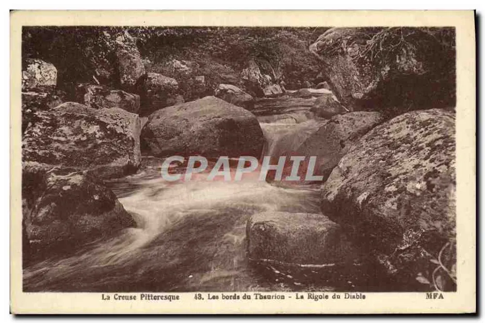 La Creuse Pittoresque — 48. Die Ufer des Thaurion - Die Teufelsklamm — MFA - Vorderseite